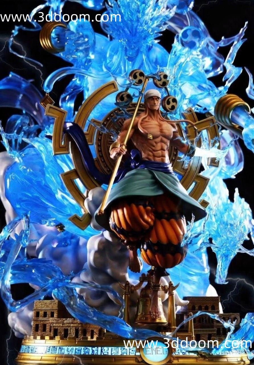 1231 Enel One Piece 海贼王  艾尼路-3D DOOM
