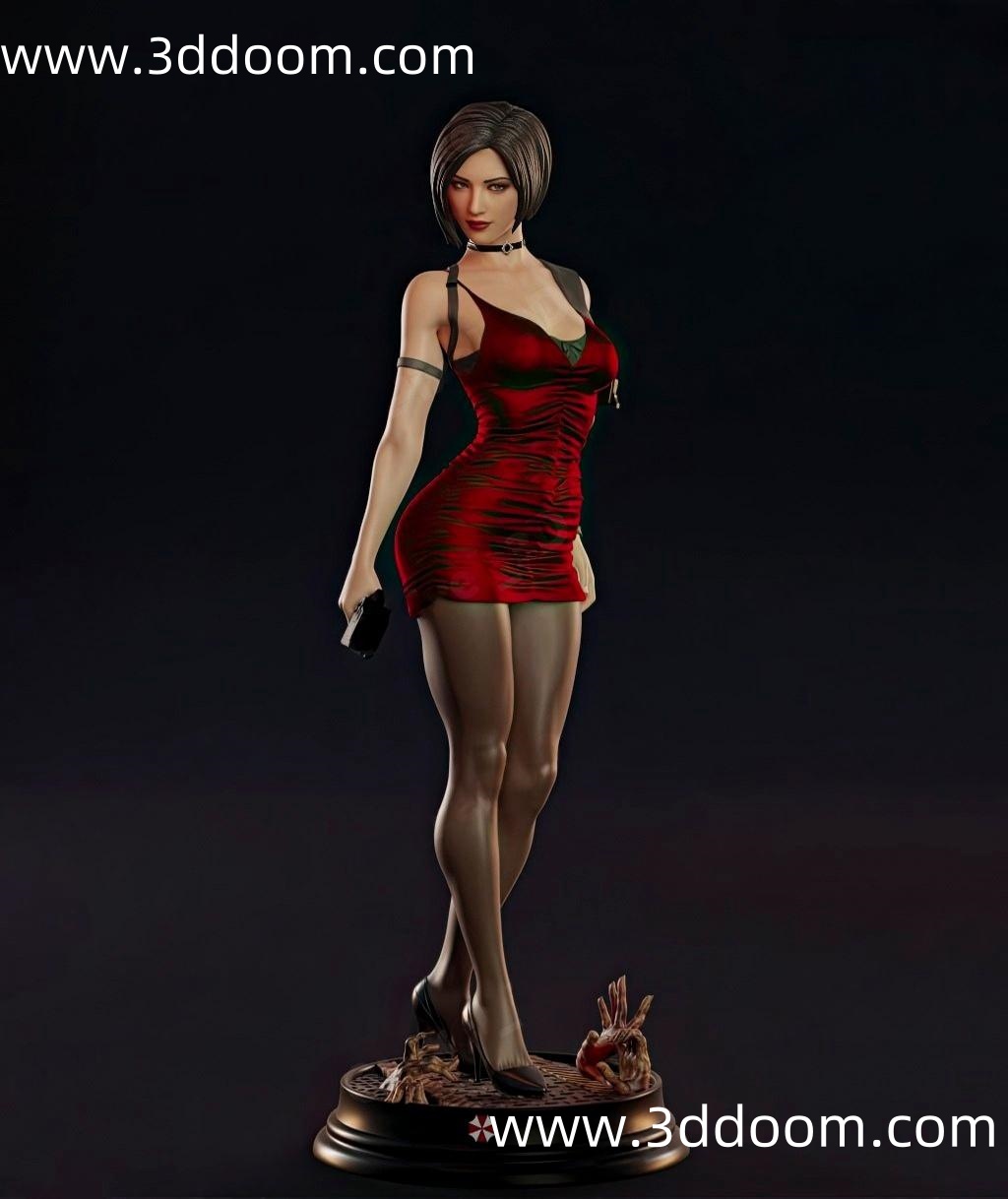 1201 Ada Wong Resident Evil 生化危机 艾达・王-3D DOOM