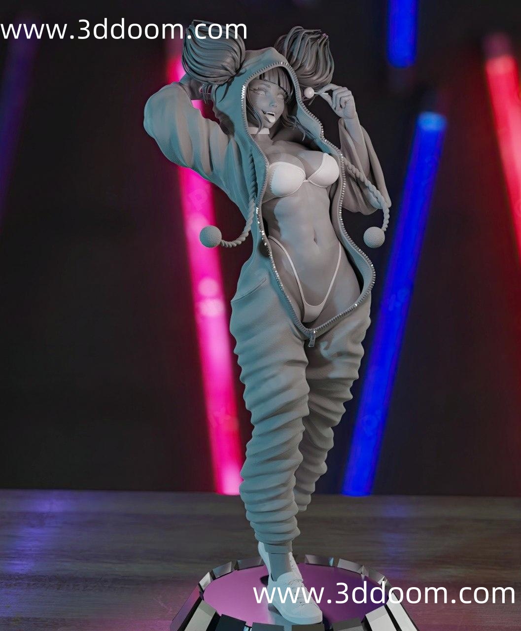 1253 Juri Street Fighter 街头霸王 朱莉-3D DOOM