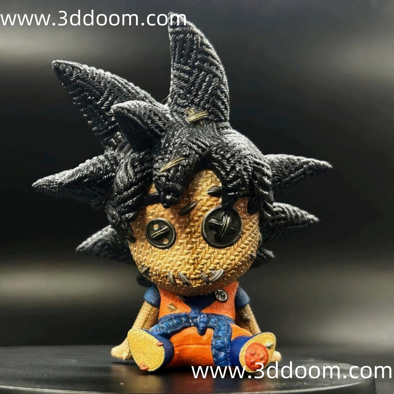 1240 Goku Dragon Ball 龙珠 孙悟空-3D DOOM