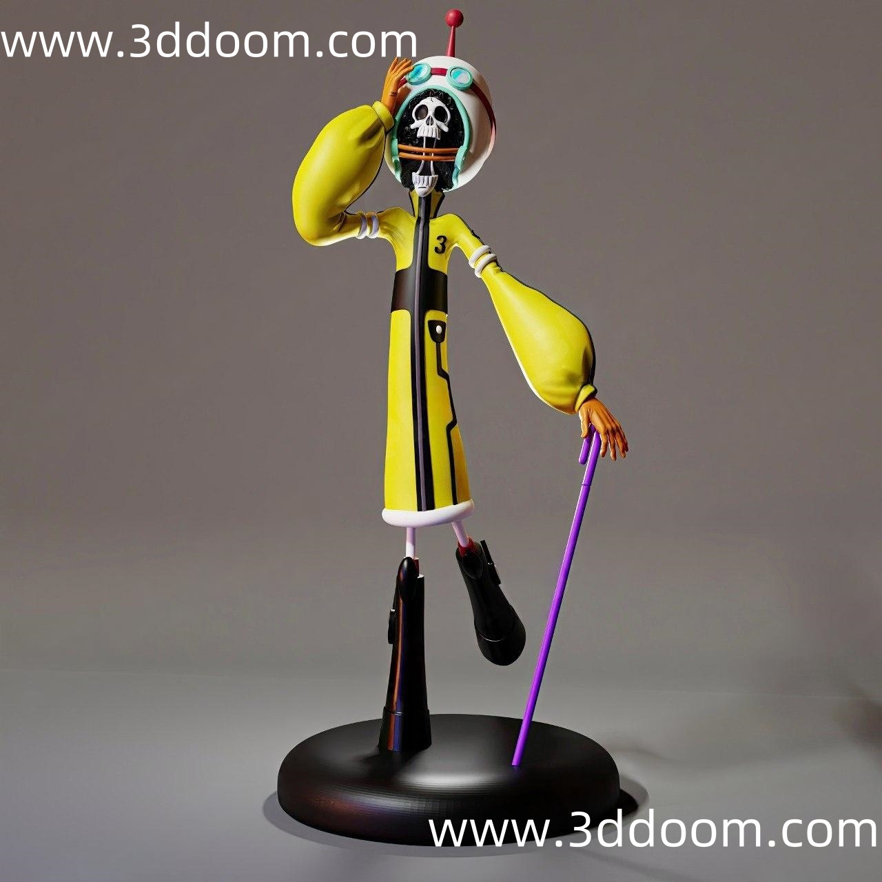 1310 Brook One Piece 海贼王 布鲁克-3D DOOM