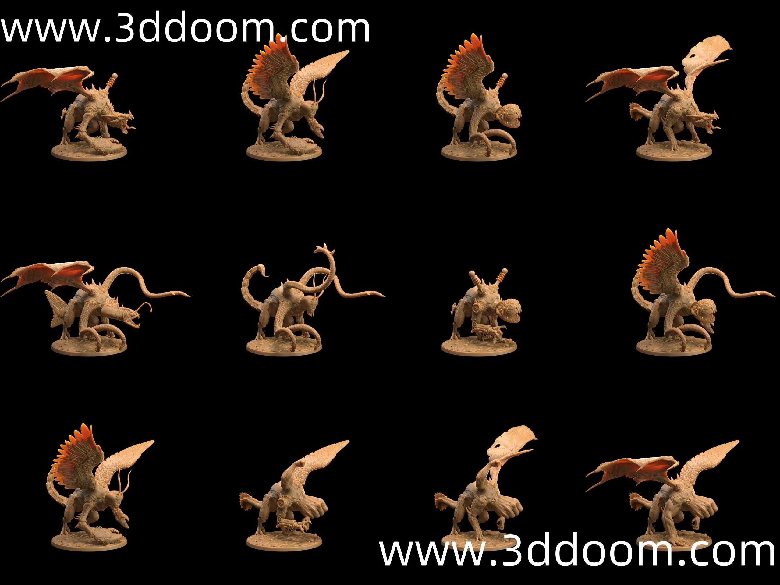 472 Dragon_Trappers_Lodge_202210  Franken_Dragon-3D DOOM