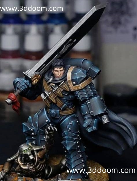 350 gutz-crazed-marine-captain-3D DOOM