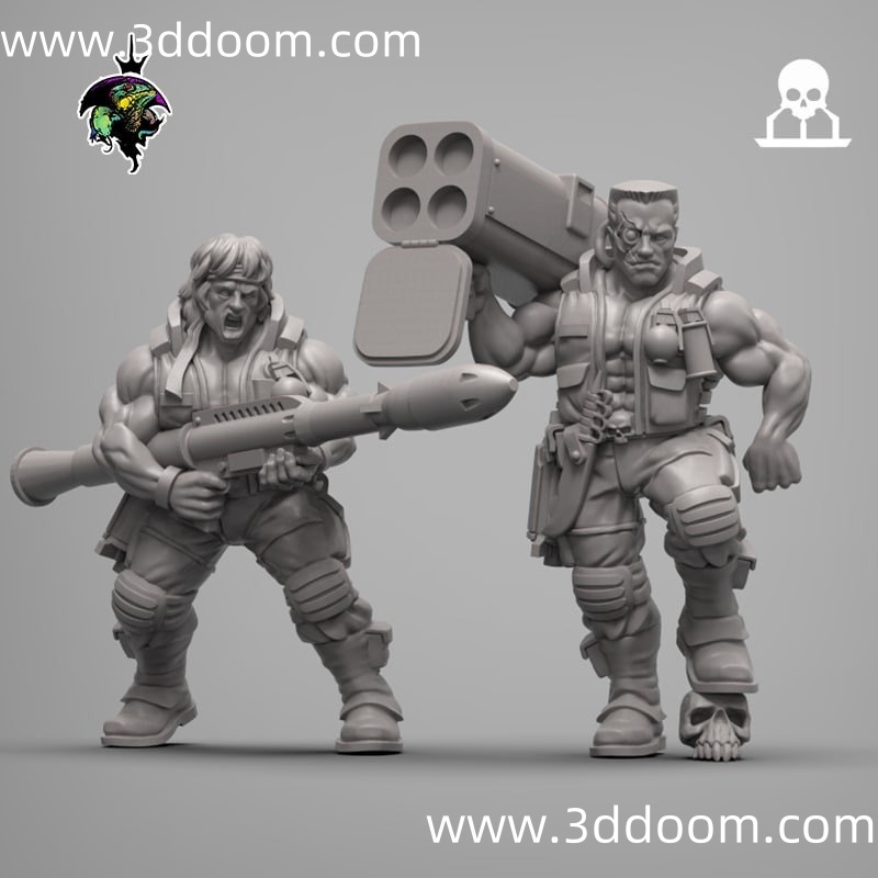 300 Zorbo_and_Duke_Rambo_Dutch-3D DOOM