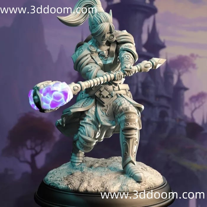 538 Cleric of the Arcane - Querina-3D DOOM