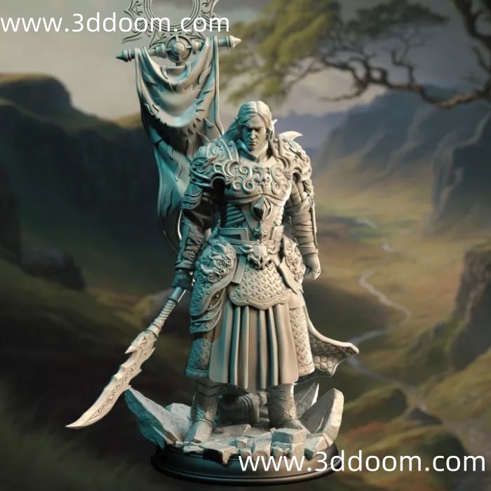 206 Elven Eldritch Knight - Rolen-3D DOOM