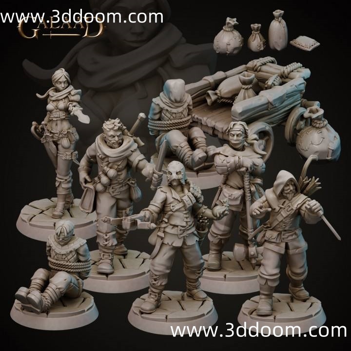 214 Galaad_Bandits Crew and Prisoners_March 2023-3D DOOM