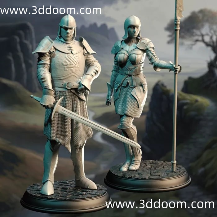 222 Golden Griffin Footsoldiers-3D DOOM