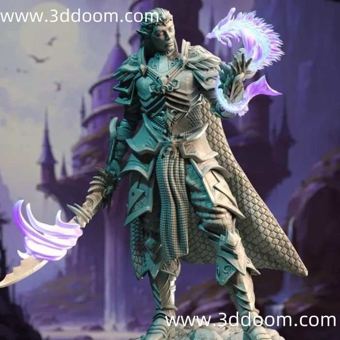 228 High Elf Spellblade – Vyndira-3D DOOM