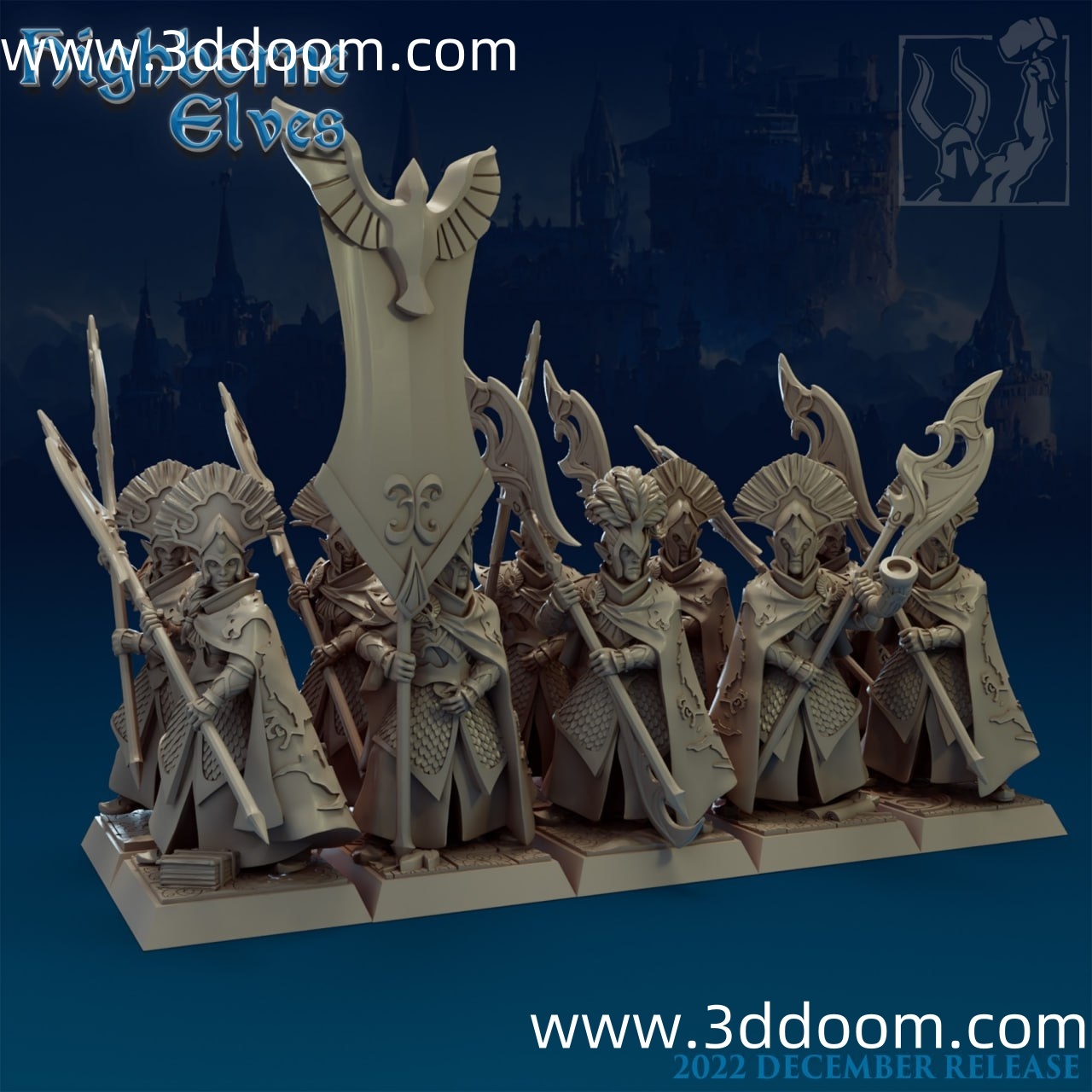 231 Highborn_Elves_Royal_Guards-3D DOOM