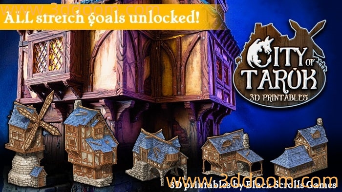 3 City of Tarok KS - Black Scrolls Games-3D DOOM