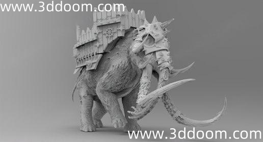 616 Chaos_War_Mammoth-3D DOOM