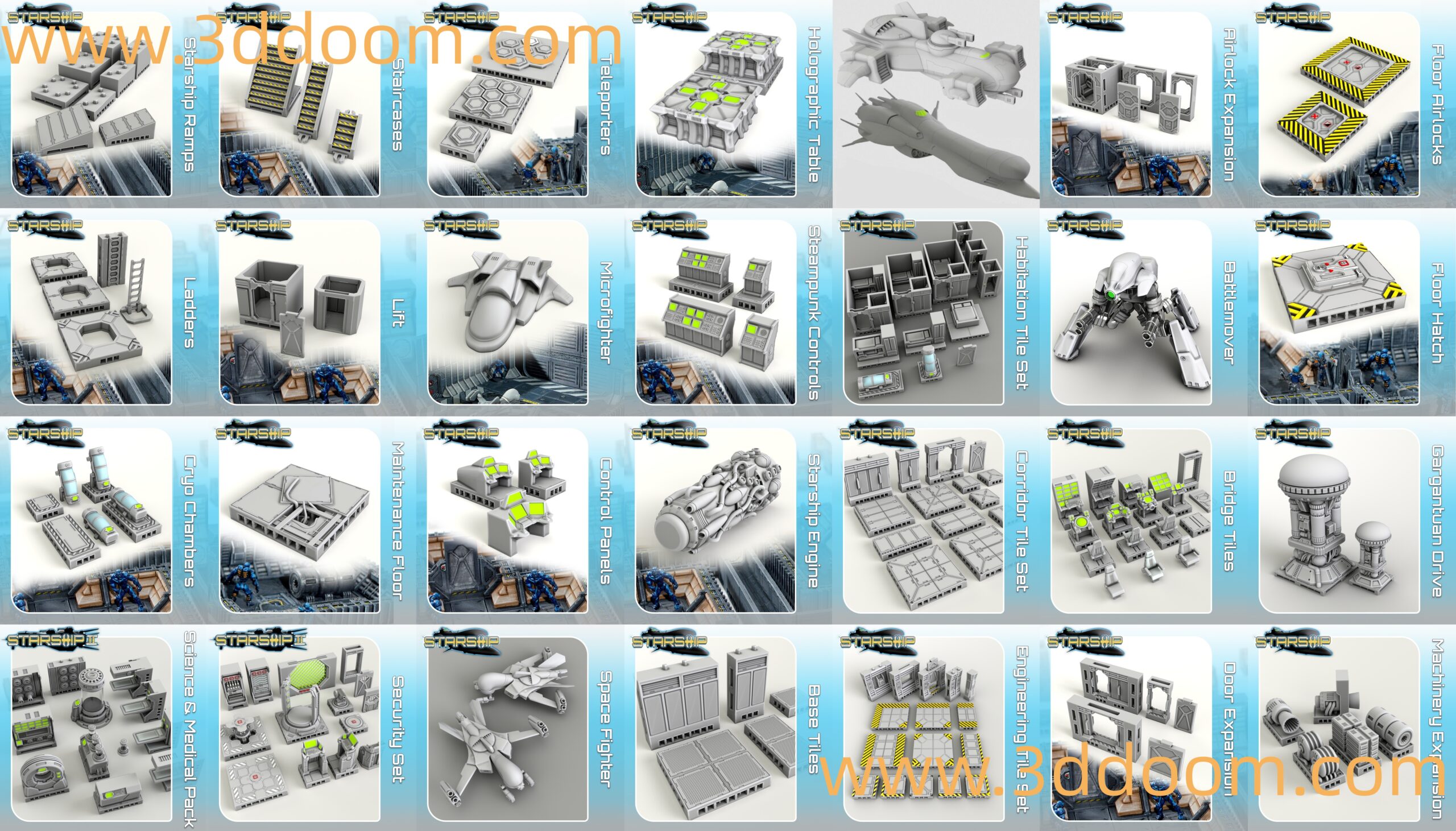 2nd Dynasty 2017-10 Kickstarter StarShip 1-3D DOOM