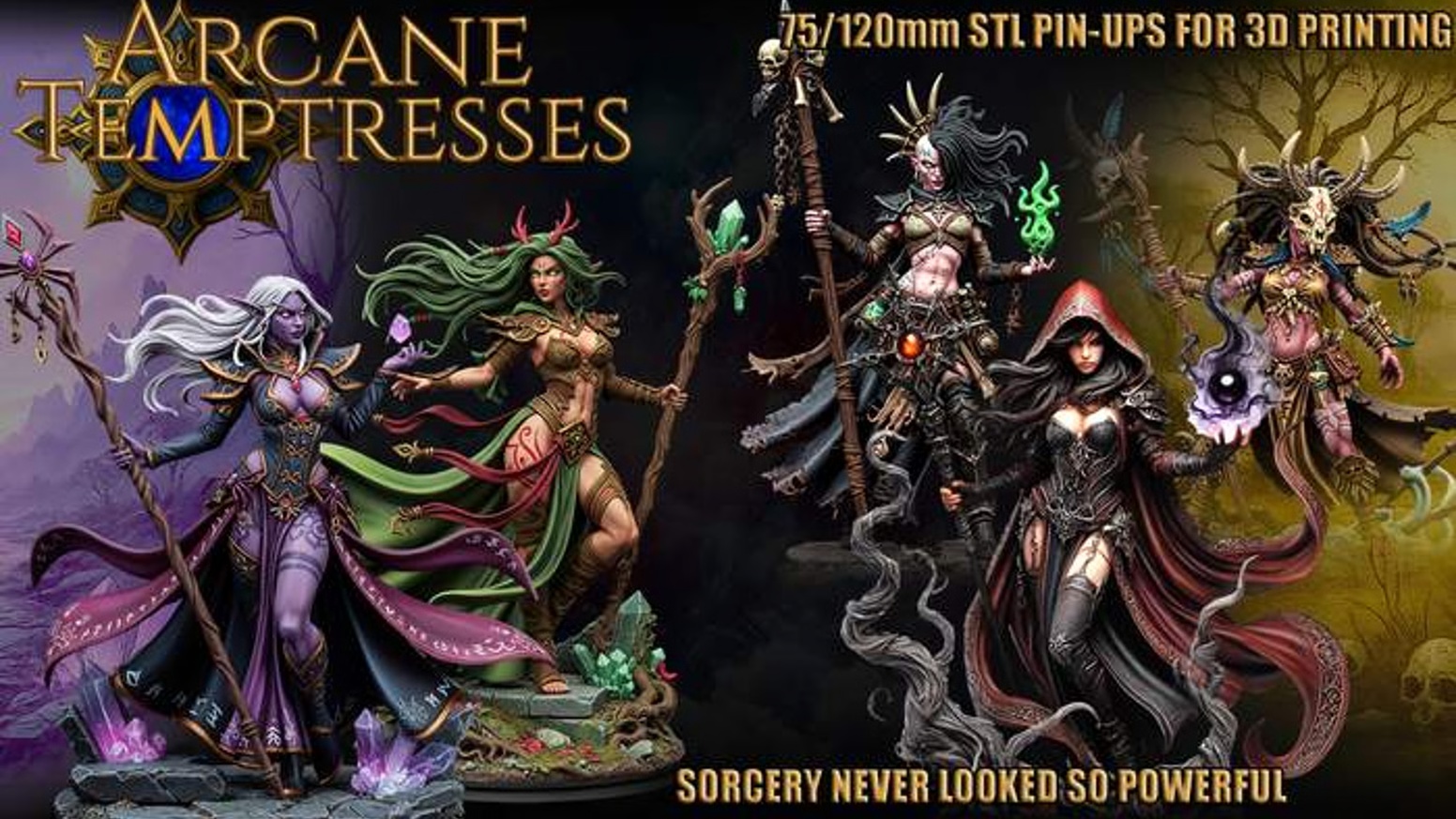013 Arcane Temptresses: Spellbound Beauties of Fantasy Realms-3D DOOM