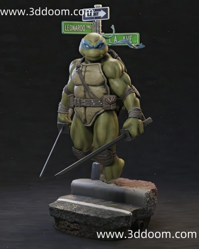 689 TMNT Teenage Mutant Ninja Turtles 忍者神龟-3D DOOM