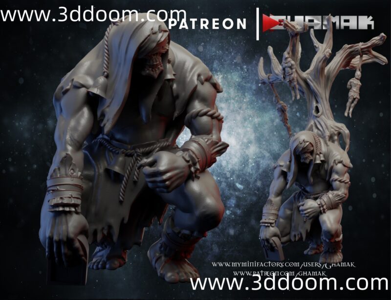 725 35 Grave Creature-3D DOOM